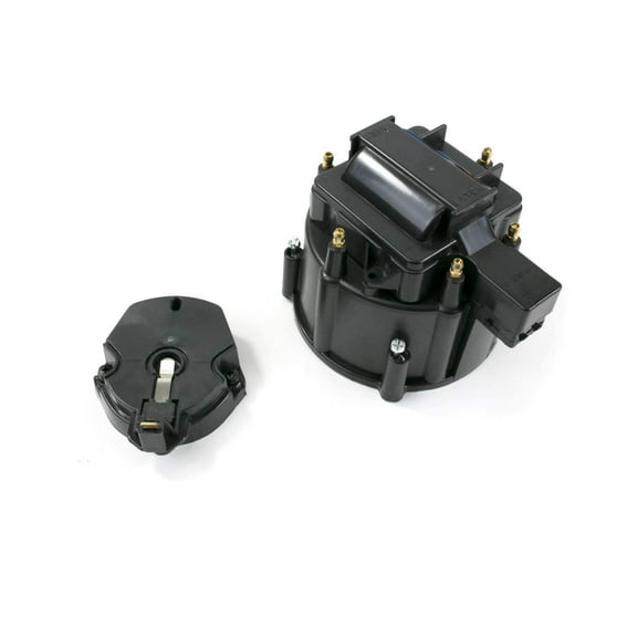 6-Cylinder HEI Cap  Rotor Kit - Black