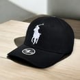 thumbnail image 2 of Polo Ralph Lauren Men's Adjustable Casual Baseball Cap, Black, 2 of 4