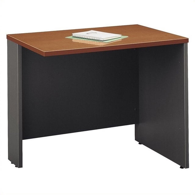 Bush Business Furniture Series C 36W Return Bridge in Auburn Maple