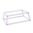 thumbnail image 1 of Rongfmy Embroidery Frame Lap Stand Easily to Use Tool Art Crafts DIY Cross Stitch Rack pink large, 1 of 9