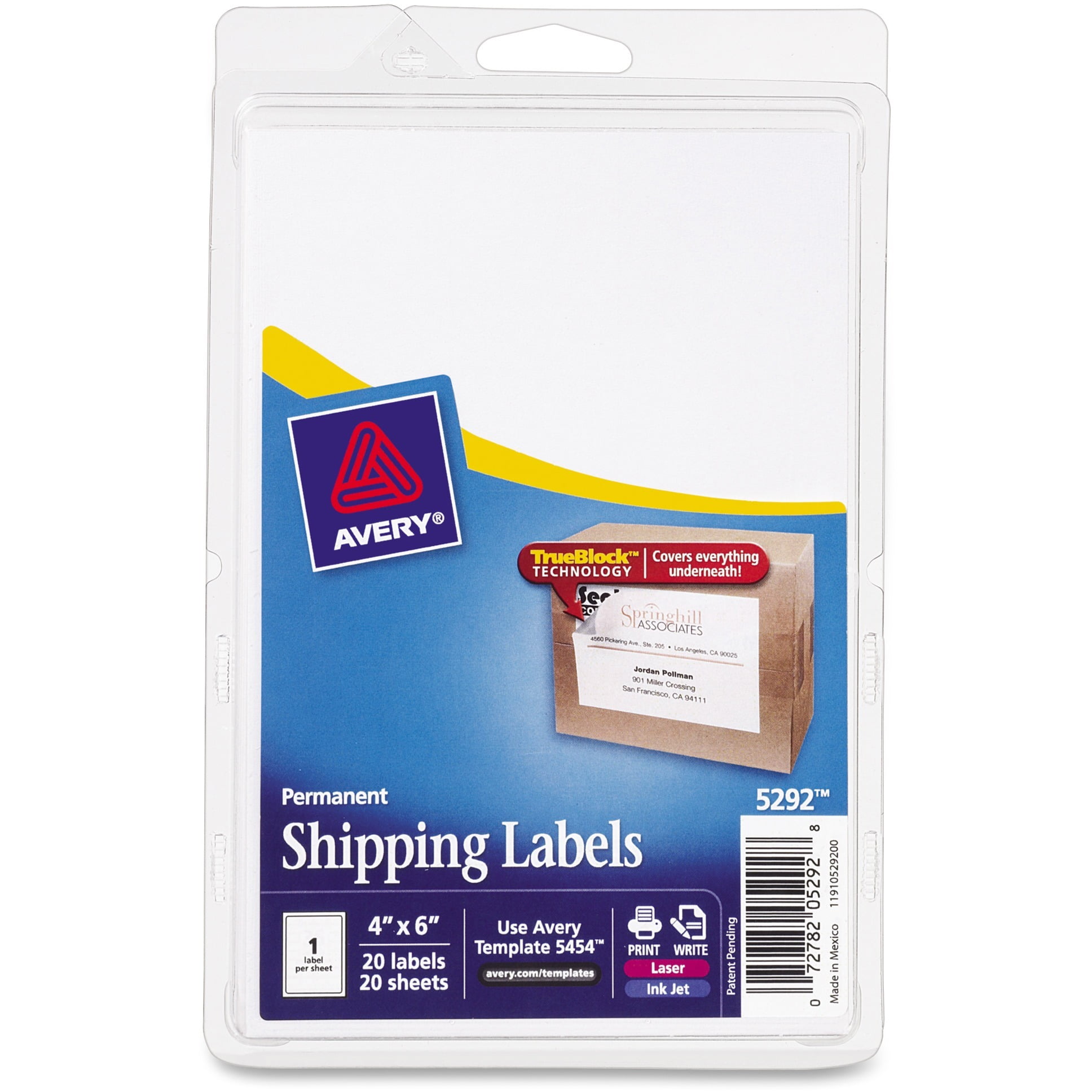 Shipping Labels TrueBlock
