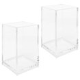 thumbnail image 2 of 2 portalápices de acrílico transparente, soportes para brochas de maquillaje, soportes para lápices y artículos de papelería., 2 of 6
