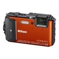 thumbnail image 2 of Nikon Coolpix AW130 - Digital camera - compact - 16.0 MP - 1080p - 5x optical zoom - Wi-Fi, NFC - underwater up to 98.4 ft - orange, 2 of 5