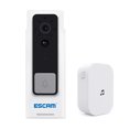 thumbnail image 1 of Timbre visual,1080P WIFI inalámbrico Video Timbre Cámara de seguridad con visión nocturna Audio bidireccional PIR ESCAM Timbre visual, 1 of 7