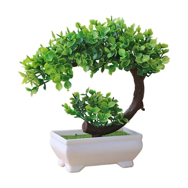 Plantas artificiales en maceta, adorno para exterior, regalo de inauguración de la casa, suelo, interior Estilo de