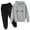 Dark Gray, variant on XEGLSBU Toddler Girl Outfits 4T Dressy Girls Casual Outfits 2 Pcs Print Hoodie with Soft Pants Playful and Bottoms Comfy Daily Wear for Toddler Pink Size 3-4 Years