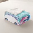 thumbnail image 4 of Erosebridal Girls Axolotl Fleece Blanket 40x50, Soft, 4 of 6