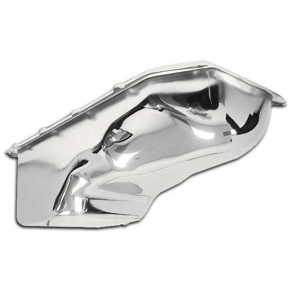 Fits 1959-1981 Pontiac 265-301-326-350-389-400-421-428-455 V8 Oil Pan Chrome