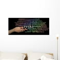 thumbnail image 1 of Sharing Reiki Word Cloud Wall Mural Decal Sticker, Wallmonkeys Peel & Stick Vinyl Graphic (36 in W x 15 in H), 1 of 4