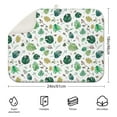 thumbnail image 2 of Palm Leaf and Exotic Dish Drying Mat – Vibrant Tropical Floral Print with Hawaiian Boho Vibes, 2 of 4