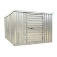 thumbnail image 2 of Vestil STOR-96-G-W-1RH Single Depth Galvanized Storage Building - 84.75 x 109.06 x 76.5 in., 2 of 2