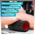 thumbnail image 3 of Masajeador de tejido profundo Krightlink Foam Roller de alta densidad, 13 cm, 3 of 7