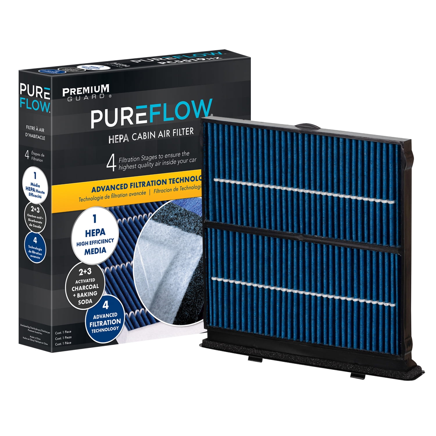 PureFlow HEPA Cabin Air Filter PC99497HX | Fits 2019-2024 Subaru Forester, 2022-2025 WRX