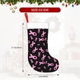 thumbnail image 4 of Fuzoiu Breast Cancer Awareness Print Christmas Stockings, Party Supplies & Kids Gifts,Big Xmas Stockings Decoration for Family Decorations Hanging Ornament for Xmas Holiday Party, 4 of 7
