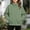Mint Green, variant on Kids Stand Collar Zip-Up Jacket Fleece Lined Pullover with Thumb Hole Cuff Yellow 14-15Years