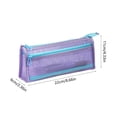 thumbnail image 3 of Large Capacity Student Pencil Case Compartment Stationery Storage Bag Macaron Color Stationery Pen Bag Multifunctional Storage Pencil Case, 3 of 6