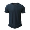 thumbnail image 1 of pstuiky camisetas para hombre, Camisa informal de manga corta con botones y estampado playero para hombre camisas casuales para hombre s, 1 of 7