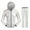 White, variant on Unisex Bicycle Bike Cycling Jacket TPU Windproof Windcoat Raincoat MultiFunction Jacket