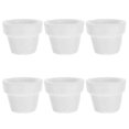 thumbnail image 1 of 6 Pcs Balles en Plastique Mousse Ps pour Activités Artistiques Blanc Rond 2.75x2.75x2.16 Po, 1 of 9