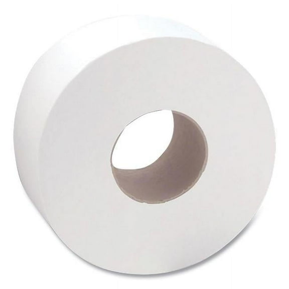 410049-13600 3.4 in. x 2000 ft. Heavenly Choice One-Ply Jumbo Bathroom Tissue, White - 12 per Roll