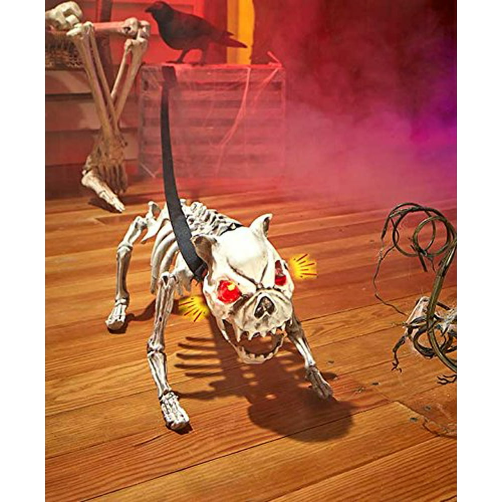 Sound Activated Barking Skeleton Dog