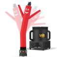 thumbnail image 1 of Lookourway Danseurs d'Air Loufoques Ondulant Tube Gonflable Guy - Homme Dansant Gonflable de 7 Pieds de Hauteur Publicité Ondulant avec Danseur de Ciel Souffleur - Rouge, 1 of 5
