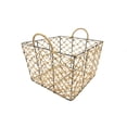 thumbnail image 1 of hometrends Cali Wire / Twine Basket Square, 1 of 1