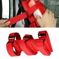 thumbnail image 4 of HLONK 1 Pce Sangle de Montage Réglable pour Extincteur de Voiture - Mélange de Nylon Durable avec Fermeture à Crochet et Boucle Design Anti-Rouleau pour JEEP Noir & Rouge, 4 of 7