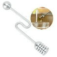 thumbnail image 3 of Safe 5.9X2.0X0.8In Double-Headed Screw Designed Kitchen Gadget Honey Spoon, for  Kitchen, 3 of 8