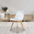 thumbnail image 2 of Set de 4 Sillas de Comedor Acojinadas Frankfurt Blanco Mundo In Casa, 2 of 10