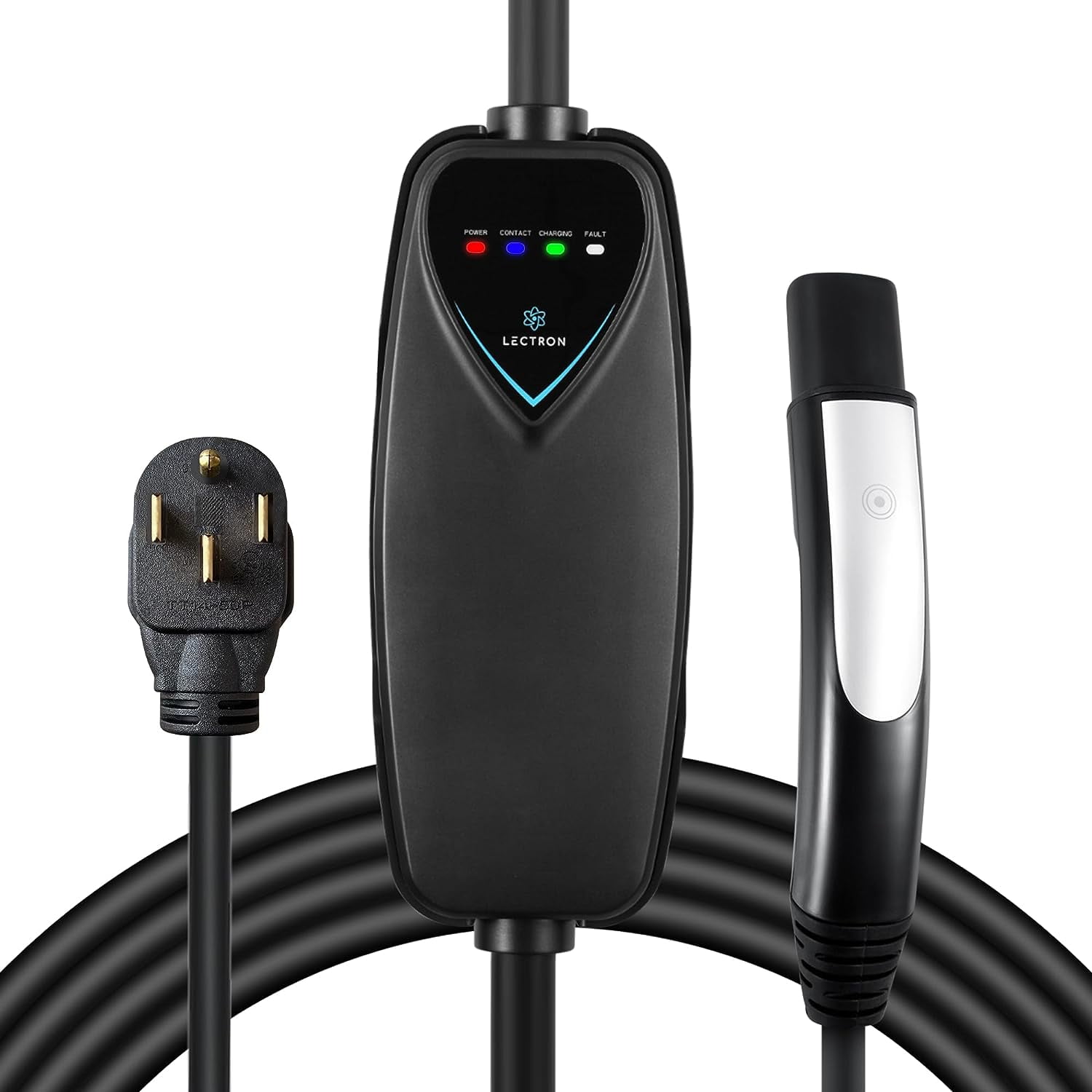 Illustration d’une borne de recharge pour véhicule électrique utilisée en environnement urbain ou résidentiel