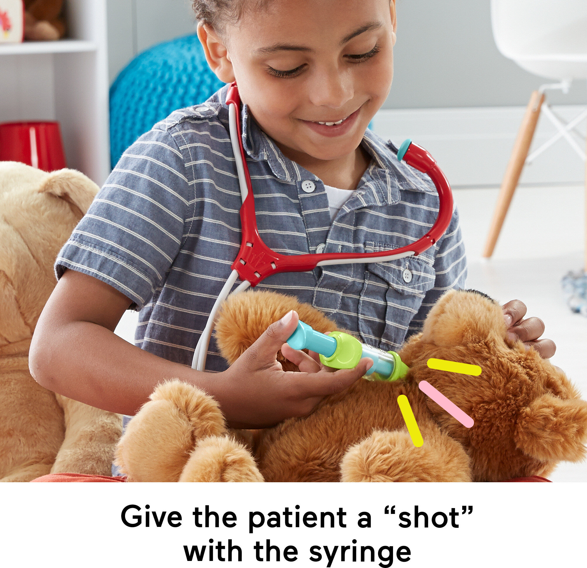 Fisher-Price Medical Kit 7-Piece Doctor Playset photo 5