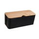 thumbnail image 5 of Organizador de cables, caja de gestión de cables, protector de cables, organizador de cables de escritorio, caja de regleta de enchufes para L, 5 of 9