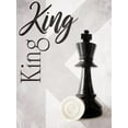 thumbnail image 2 of Villa, Mlli 15x18 Black Ornate Wood Framed with Double Matting Museum Art Print Titled - Dont Play The King, 2 of 4