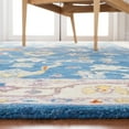 thumbnail image 4 of SAFAVIEH Anatolia Dalton Oriental Wool Area Rug, Blue/Ivory, 5' x 8', 4 of 10