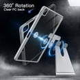 thumbnail image 3 of JETech Rotating Case for iPad Pro 12.9-Inch (2022/2021/2020/2018) with Pencil Holder, 360 Degree Rotation Protective Stand Cover Clear Back, Auto Wake/Sleep (Silver), 3 of 7