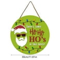 thumbnail image 3 of LILELIS Christmas Farmhouse Decoration Character Door Hanger Sign Attractive Sign Hanging Farmhouse Door Hanging Welcome Home Flat Style Christmas Hanging Signs for Front Door Decorations for Kitchen, 3 of 7