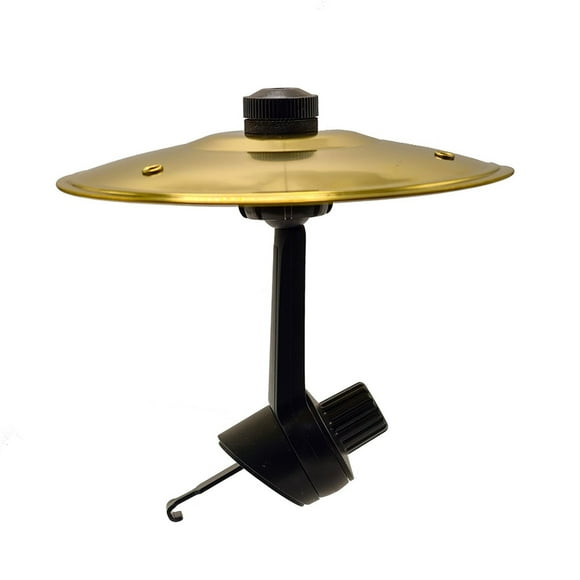 Pince d'Aération de Voiture Tambour Cymbales Tambour Cymbales Crash Cymbale Voiture Instrument de Musique Sortie d'Air CA Ornement Bruyant Clank Or