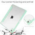 thumbnail image 5 of SaniMore Case for Apple iPad Air 11 (2024), Auto Sleep/Wake Shock Resistant [Built-in Pencil Holder] Flip Stand [Dual Angle] Transparent Slim Lightweight Anti-fall Tablet Shell, Mint, 5 of 8