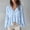 Blue plus size fall tops a1, variant on Women Plus Size Fall Winter V Neck Long Sleeve Ruffle Flowy Blouse Solid Boho Casual Loose Pullover Tops Trendy Tunic Tops Cute Shirts Fashion Clothes, Blue XL
