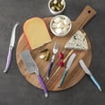 thumbnail image 3 of French Home 11-Piece Laguiole Charcuterie Set - Plum Rose, 3 of 5