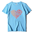 thumbnail image 4 of Cozyfort Women's T-Shirts Graphic Heart/Butterfly Print Women's T-Shirt Short Sleeve Crewneck for Summer Shirts for Women Graphic Tees, 4 of 4