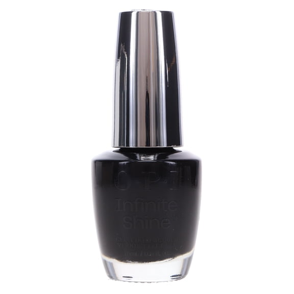 OPI Infinite Shine Nail Polish, Black Onyx, 0.5 Fl Oz