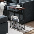 thumbnail image 2 of Costway Side Sofa Narrow Table w/ Removable Paper Holder for Living Room Bedroom Toilet, 2 of 9