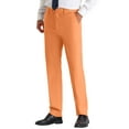thumbnail image 4 of Lars Amadeus Dress Pants for Men's Slim Fit Flat Front Business Suit Chino Trousers, 4 of 5