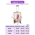 thumbnail image 5 of Happy Thanksgiving Afghan Hound with Turkey Pumpkins Autumn Vibes Travel Luggage Cover Dog Lover Suitcase Dust Protective Decor - 12018, 5 of 5