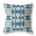thumbnail image 1 of Amrita Sen CAPL489FSDS-ZP-20x20 Cosmic Circle Sprays Suede Zippered Pillow with Insert Blue Green Cream, 1 of 4