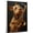 Airedale Terrier, variant on Wire Fox Terrier Dog Playing Saxophone Stretched Canvas Size 8x12 – Music Dog, Perfect for Animal Lovers, Wire Fox Terrier Dog Canvas, Saxophone Canvas Size Wall Art