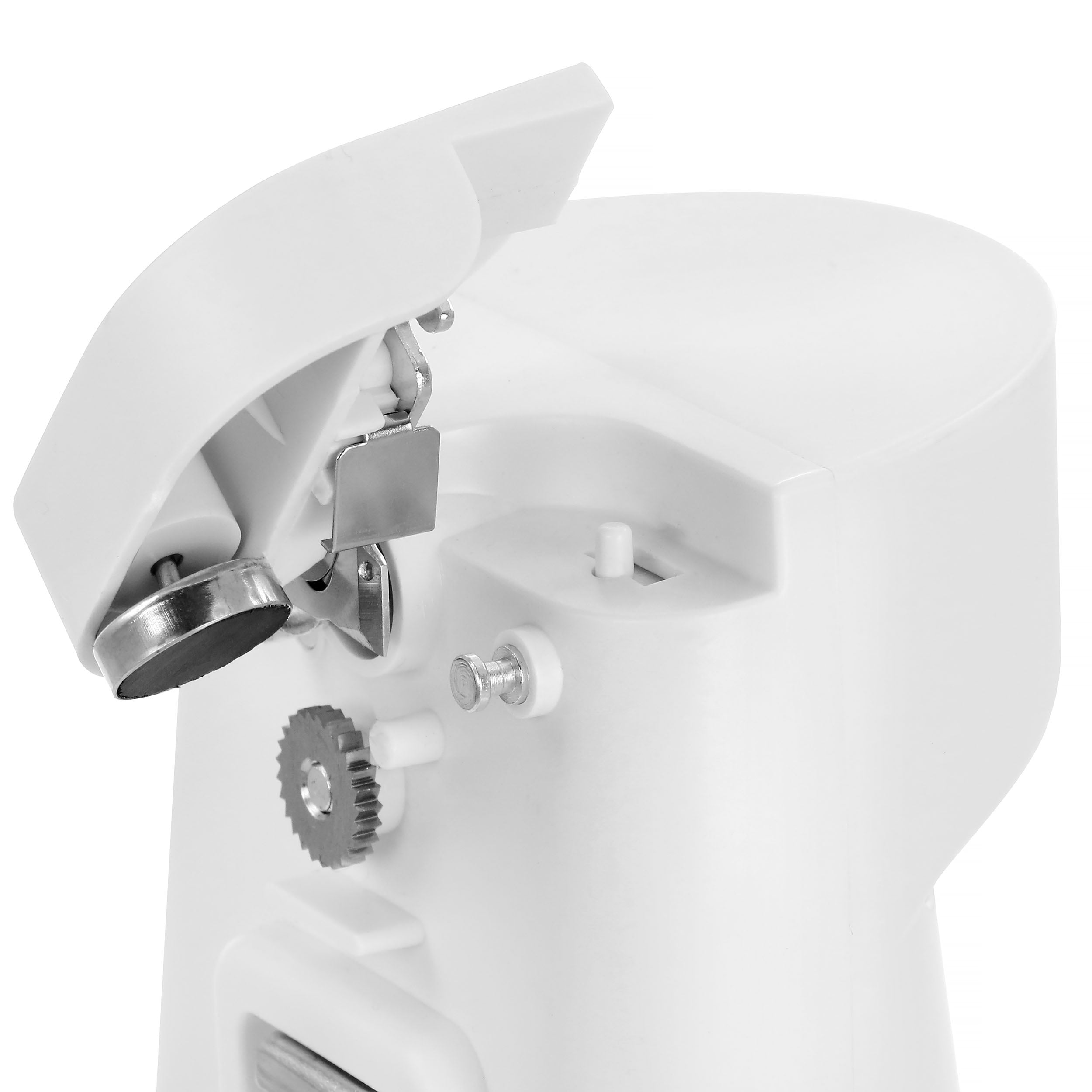 Basics Electric Can Opener, White