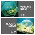 thumbnail image 3 of FENGGUIQU 7Pack Green Plastic Fake Duckweed Aquarium Plants Floating Simulation Decor for Fish Tanks, 3 of 8
